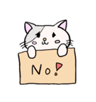 ねこ1 日常で使えるもの笑笑（個別スタンプ：6）