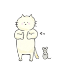 喧嘩しない大好きネコとネズミの日常2（個別スタンプ：39）