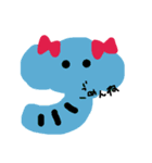 ゆるふわりぼんあにまるず（個別スタンプ：5）