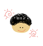 手書き下手くそなスタンプでごめんなさい（個別スタンプ：5）