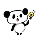 毎日パンダ！なんだか控えめ（個別スタンプ：2）