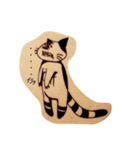 なんか機嫌悪い顔した、たぶん猫（個別スタンプ：9）