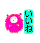 誇り高きおんな・デカ文字ハロウィン編（個別スタンプ：3）