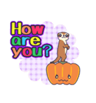 ハロウィンKAWAII ZOOスタンプ 英語Ver（個別スタンプ：2）