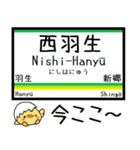 埼玉秩父線(羽生-三峰口) 気軽に今この駅！（個別スタンプ：2）