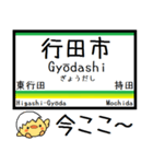 埼玉秩父線(羽生-三峰口) 気軽に今この駅！（個別スタンプ：6）