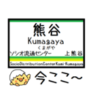 埼玉秩父線(羽生-三峰口) 気軽に今この駅！（個別スタンプ：9）