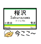 埼玉秩父線(羽生-三峰口) 気軽に今この駅！（個別スタンプ：19）