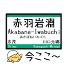 埼玉 高速線と伊奈線 気軽に今この駅！（個別スタンプ：1）