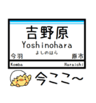 埼玉 高速線と伊奈線 気軽に今この駅！（個別スタンプ：14）