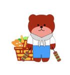 誘うクマ（個別スタンプ：7）