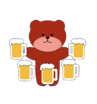 誘うクマ（個別スタンプ：21）