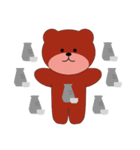 誘うクマ（個別スタンプ：25）