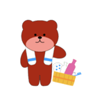 誘うクマ（個別スタンプ：35）