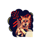 捨て猫様を拾ったらアタシ幸せになったよ★（個別スタンプ：1）