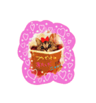 捨て猫様を拾ったらアタシ幸せになったよ★（個別スタンプ：20）