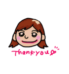 イラストしゅがお（個別スタンプ：1）