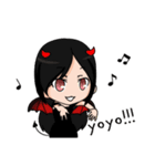 でびちゃん。（個別スタンプ：1）