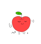 りんごぼうやの毎日使えるスタンプ（個別スタンプ：12）
