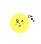 おつきのすたんぷ（個別スタンプ：4）
