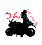 @girls' Life with bike（個別スタンプ：2）