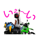 @girls' Life with bike（個別スタンプ：37）