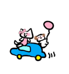 猫と犬でほんわか日常会話（個別スタンプ：38）