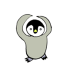 ほんわか子ペンギン（個別スタンプ：4）