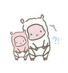スモールロール羊ピルスーパー日々.（個別スタンプ：2）