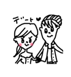 女の子①（個別スタンプ：9）