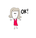 ママと娘の日常（個別スタンプ：3）