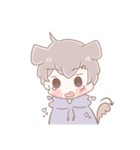 猫耳女子と猫耳男子（個別スタンプ：10）