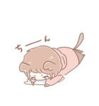 猫耳女子と猫耳男子（個別スタンプ：23）