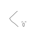 あいうえお 文字スタンプ（個別スタンプ：8）