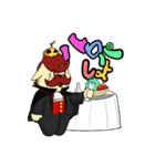 ハロウィンver.（個別スタンプ：3）