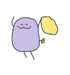 むらさきくんと小友っち（個別スタンプ：2）