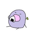 むらさきくんと小友っち（個別スタンプ：4）