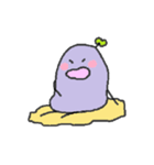むらさきくんと小友っち（個別スタンプ：8）