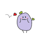 むらさきくんと小友っち（個別スタンプ：14）