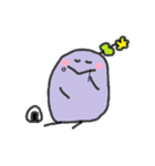 むらさきくんと小友っち（個別スタンプ：16）