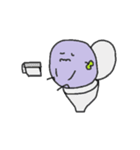 むらさきくんと小友っち（個別スタンプ：22）
