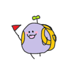 むらさきくんと小友っち（個別スタンプ：24）