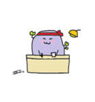 むらさきくんと小友っち（個別スタンプ：28）