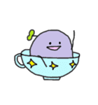 むらさきくんと小友っち（個別スタンプ：35）