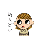丘の上の乙女達（個別スタンプ：3）