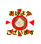 丘の上の乙女達（個別スタンプ：8）