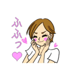 丘の上の乙女達（個別スタンプ：15）