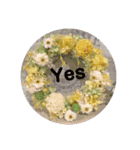 やさしい花flower（個別スタンプ：5）