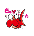 おしゃべり手描きんぎょ ver.2（個別スタンプ：10）