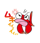 おしゃべり手描きんぎょ ver.2（個別スタンプ：11）